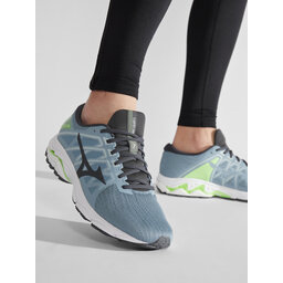 

Взуття Mizuno Wave Equate 6 J1GC224815 Smoke Blue/Ebony/Neo Lime, Голубий