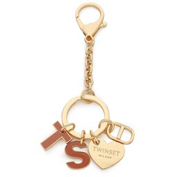 

Брелок TWINSET 231TQ7415 Pink Mousse 03895, Золотий