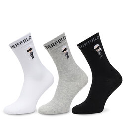 KARL LAGERFELD Skarpety długie KARL LAGERFELD A4W47037 Kolorowy