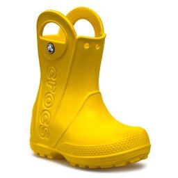 Crocs Cizme de cauciuc Crocs Handle It Rain 12803 Yellow