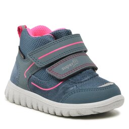 Superfit Kotníková obuv Superfit 1-006189-8010 M Blue/Pink