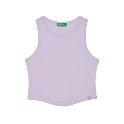 United Colors Of Benetton United Colors Of Benetton Marškinėliai 31H3CH01F Violetinė Slim Fit