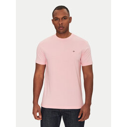 Gant Gant Póló Shield 2003184 Rózsaszín Regular Fit