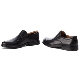 

Туфлі Clarks Un Aldric Walk 261373517 Black Leather, Чорний