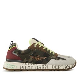 

Снікерcи Aeronautica Militare 231SC214CT3099 Rosso/Camouflage/Bianco 94390, Зелений