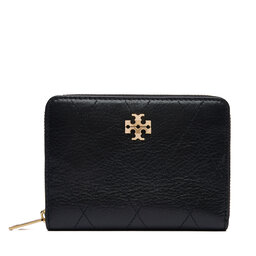 Tory Burch Гаманець Tory Burch Charlie 186098 Чорний
