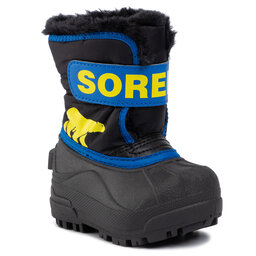 Sorel Bottes de neige Sorel Toddler Snow Commander NV1960 Black/Super Blue 011