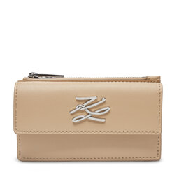 KARL LAGERFELD Портфейл KARL LAGERFELD A1W32058 Бежов