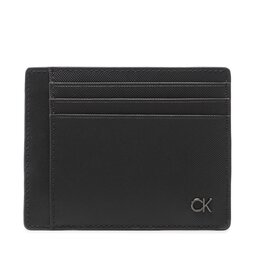 Calvin Klein Estuche para tarjetas de crédito Calvin Klein Ck Clean Pq Id Cardholder K50K510299 BAX