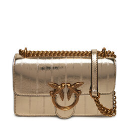 PINKO Handtasche PINKO Love One Mini Dc PE 25 PLTT 100074 A26X Goldfarben