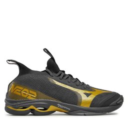 

Взуття Mizuno Wave Lightning Neo2 V1GA2202 BlkOyster/MPGold/IronGat, Чорний