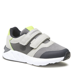 Lumberjack Pantofi Lumberjack 2 VELCRO SNEAKER GREY/ACID GREEN