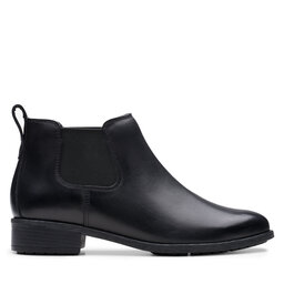 Clarks Μποτάκια με λάστιχο Clarks Havisham Top 26178715 Μαύρο