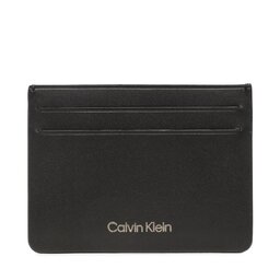 Calvin Klein Custodie per carte di credito Calvin Klein Ck Concise Cardholder 6Cc K50K510601 BAX