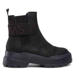 

Челсі Toms Alpargata Combat 10018983 Black Leather, Чорний