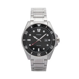 Casio Часовник Casio MDV-107D-1A1VEF Сребрист