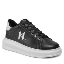KARL LAGERFELD Sneakers KARL LAGERFELD KL62515 Black Lthr W/White 00W