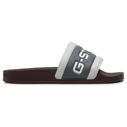 

Шльопанці G-Star Raw Cart Slide III D13909-3593-C440 Dk Plum/Lt Building, Зелений