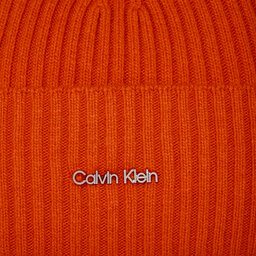 

Шапкa Calvin Klein Ck Must Logo Beanie K60K611401 Flame SA3, Оранжевий