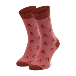 Dots Socks Calcetines altos para hombre Dots Socks SX-413-R Rosa