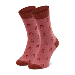 Dots Socks Чорапи дълги мъжки Dots Socks SX-413-R Розов
