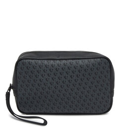 Calvin Klein Jeans Τσαντάκι καλλυντικών Calvin Klein Jeans Matte Aop Wash Bag Pu LV04G1052G Μαύρο