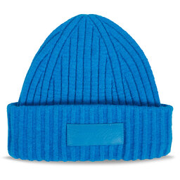 Tommy Hilfiger Čepice Tommy Hilfiger Tommy Twist Beanie AW0AW15325 Cerulean Aqua CZU