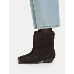 Badura Stiefeletten Badura C-MEI-TS6358-01 Dunkelbraun