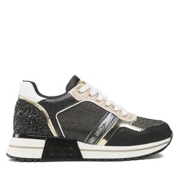 

Снікерcи Liu Jo Kiss 03 4F2775 TX069 Black/Gold 01040, Чорний