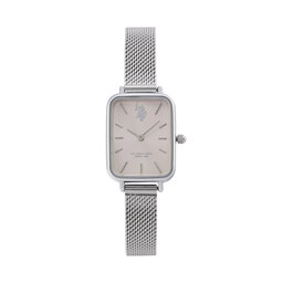 U.S. Polo Assn. Uhr U.S. Polo Assn. Odette USP8290PK Silberfarben