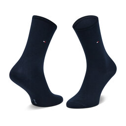 

Набір 2 пар високих жіночих шкарпеток Tommy Hilfiger 100001493 Midnight Blue 003, Cиній