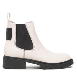 

Челсі Coach Lyden Leather Bootie G5488 Chalk, Білий