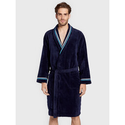 HOM HOM Bademantel Transat 402443 Dunkelblau