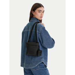 Calvin Klein Umhängetasche Calvin Klein Puffer Utility Flatpack LV04D3224G Schwarz