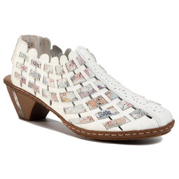 Rieker Sandali Rieker 46778-80 Bianco