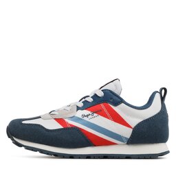 

Снікерcи Pepe Jeans Foster Boy Print PBS30554 Ocean 588, Голубий