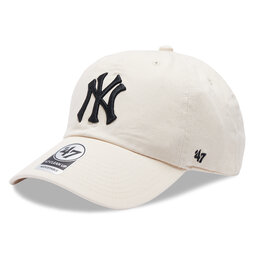 47 Brand Καπέλο Jockey 47 Brand New York Yankees MLB Clean Up B-NLRGW17GWS Natural