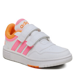 adidas Chaussures adidas Hoops Lifestyle H03862 White/Pink