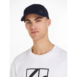 Calvin Klein Șapcă Calvin Klein Ck Bombed Metal Bb Cap K50K510968 Ck Navy BA7