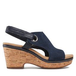 

Босоніжки Clarks, Cиній