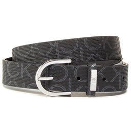 

Жіночий ремінь Calvin Klein Round Belt 25mm Mono K60K608111 0GJ, Чорний