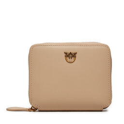 PINKO Velká dámská peněženka Pinko Taylor Zip Around AI 24-25 PCPL 100249 A0F1 Béžová