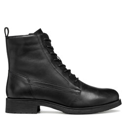 Geox Schnürschuhe Geox D Rawelle D566RA 000TU C9999 Schwarz