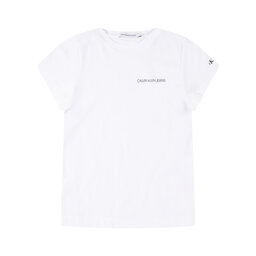 Calvin Klein Jeans Calvin Klein Jeans T-Shirt IB0IB00456 Λευκό Regular Fit