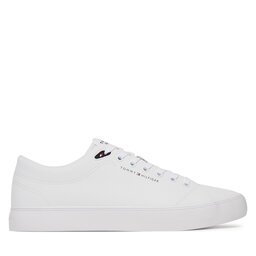 Tommy Hilfiger Tenisky Tommy Hilfiger Th Hi Vulc Core Low Lth Ii Ess FM0FM05511 Bílá
