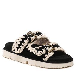 Mou Sandali Mou New Bio With Buckles SW461005A Black/White