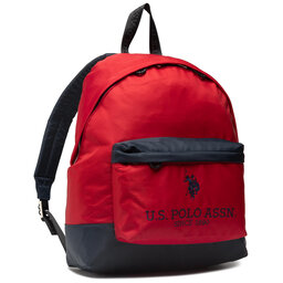 U.S. Polo Assn. Rucsac U.S. Polo Assn. New Bump Backpack Bag Nylon BIUNB4855MIA260 Navy/Red