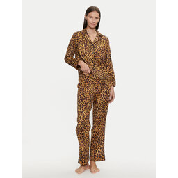 LAUREN RALPH LAUREN LAUREN RALPH LAUREN Pizsama ILN92377F Bézs Relaxed Fit