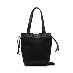 Calvin Klein Bolso Calvin Klein Re-Lock Drawstring Bag Perf K60K610635 Ck Black BAX