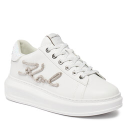 KARL LAGERFELD Sneakers KARL LAGERFELD KL62510G White Lthr w/Silver 01S